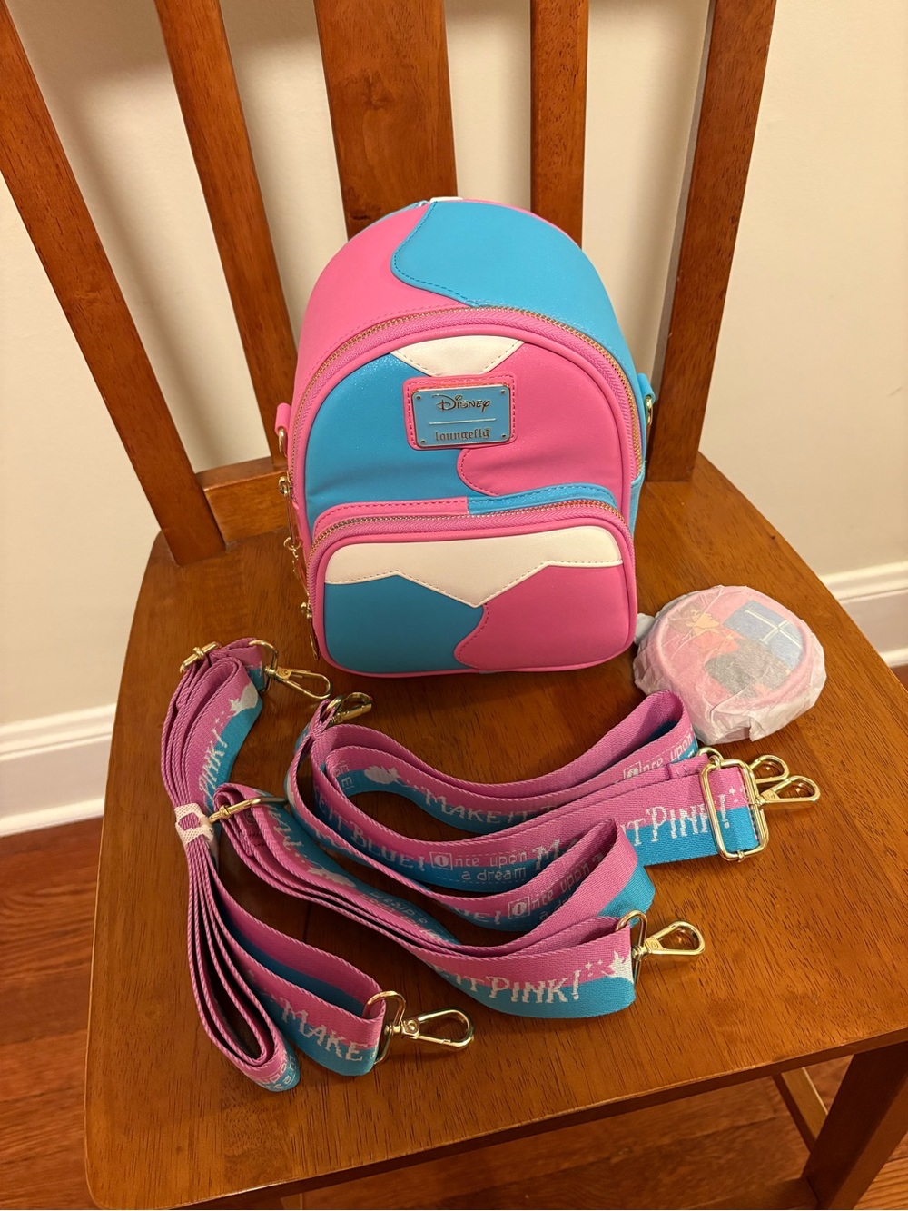 Loungefly Sleeping Beauty Convertible Mini Backpack - Picture 2 of 11